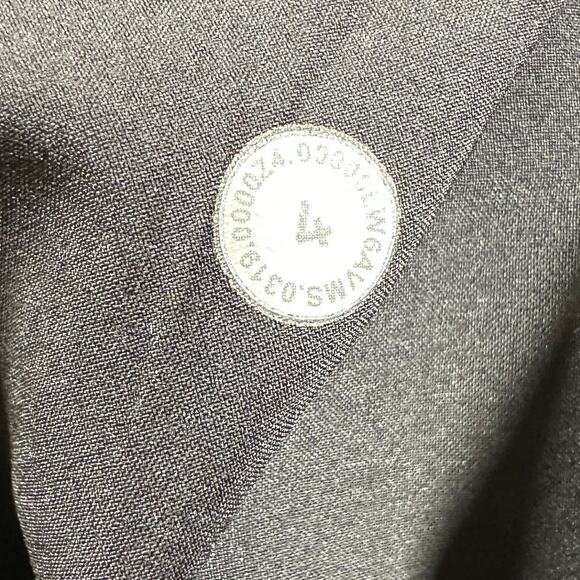 Lululemon On The Fly Crop Woven 23" Black Women's Size 4 Good Used Condition - Picture 6 of 9